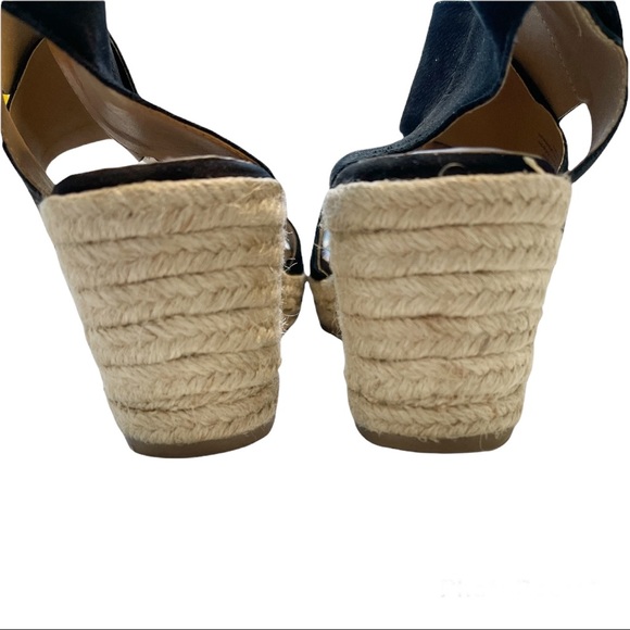 Naturalizer SOUL black wedge sandal 8.5 women’s - Picture 5 of 9